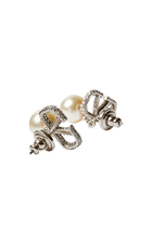VLogo Signature Pearl Earrings